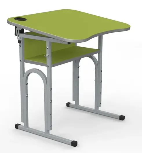 Стіл учнівський 05 рег.нахил №4-7/600х500 МФ Вересень